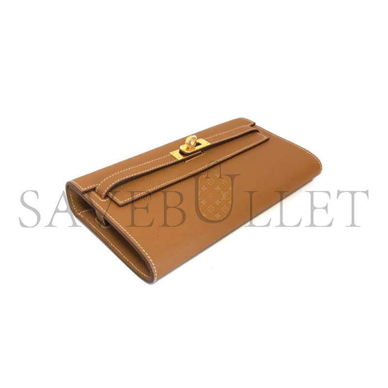 HERMES MASTER KELLY CLASSIQUE TO GO WALLET EPSOM H080253CC37 (20*12*2cm)